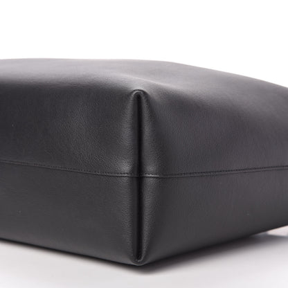 Saint Laurent Calfskin Large Shopping Tote Black 7 of 9