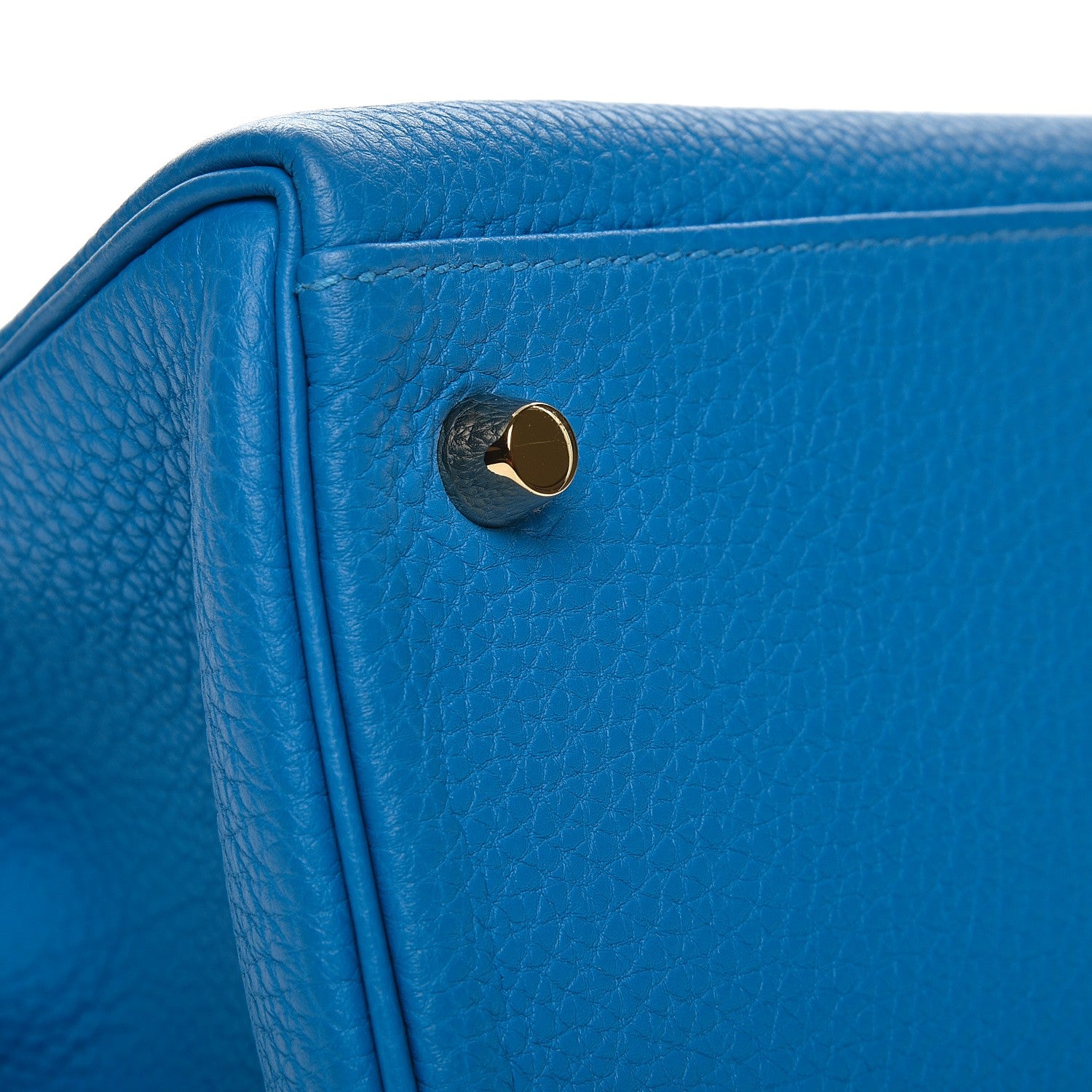Hermes Togo Kelly Retourne 28 Bleu Zanzibar 33 of 36