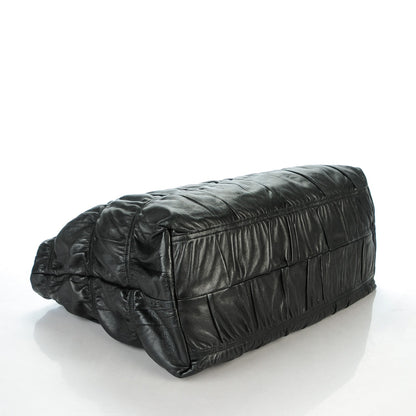 Prada Nappa Gaufre Tote Nero Black 4 of 8
