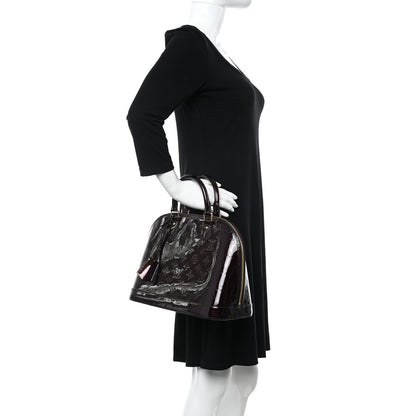 Louis Vuitton Vernis Alma PM Amarante 2 of 10