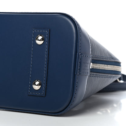 Louis Vuitton Epi Alma BB Indigo 9 of 9