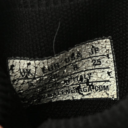 Balenciaga Neoprene Knit Womens Speed Sneakers 38 Black White 6 of 6