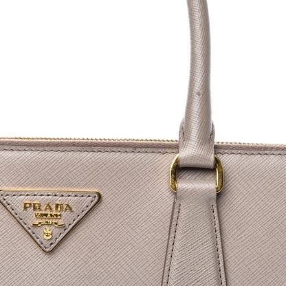 Prada Saffiano Medium Galleria Double Zip Tote Argilla 8 of 13