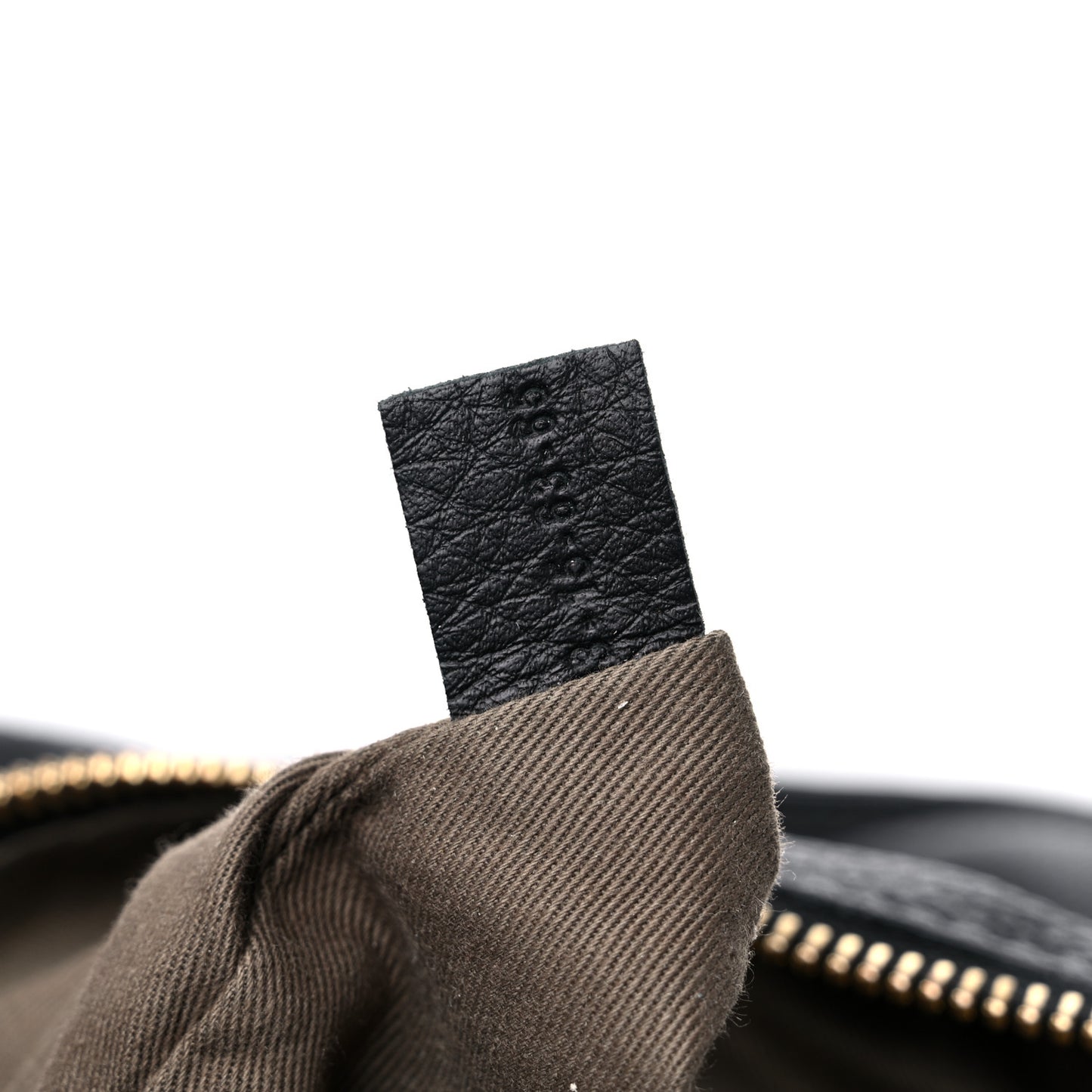 Calfskin Medium Marcie Satchel Black
