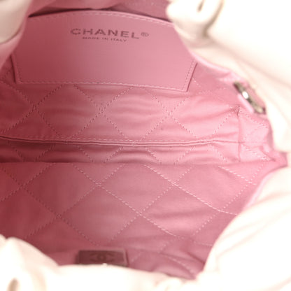 Chanel Patent Gradient Calfskin Quilted Mini Chanel 22 White Light Pink 5 of 10