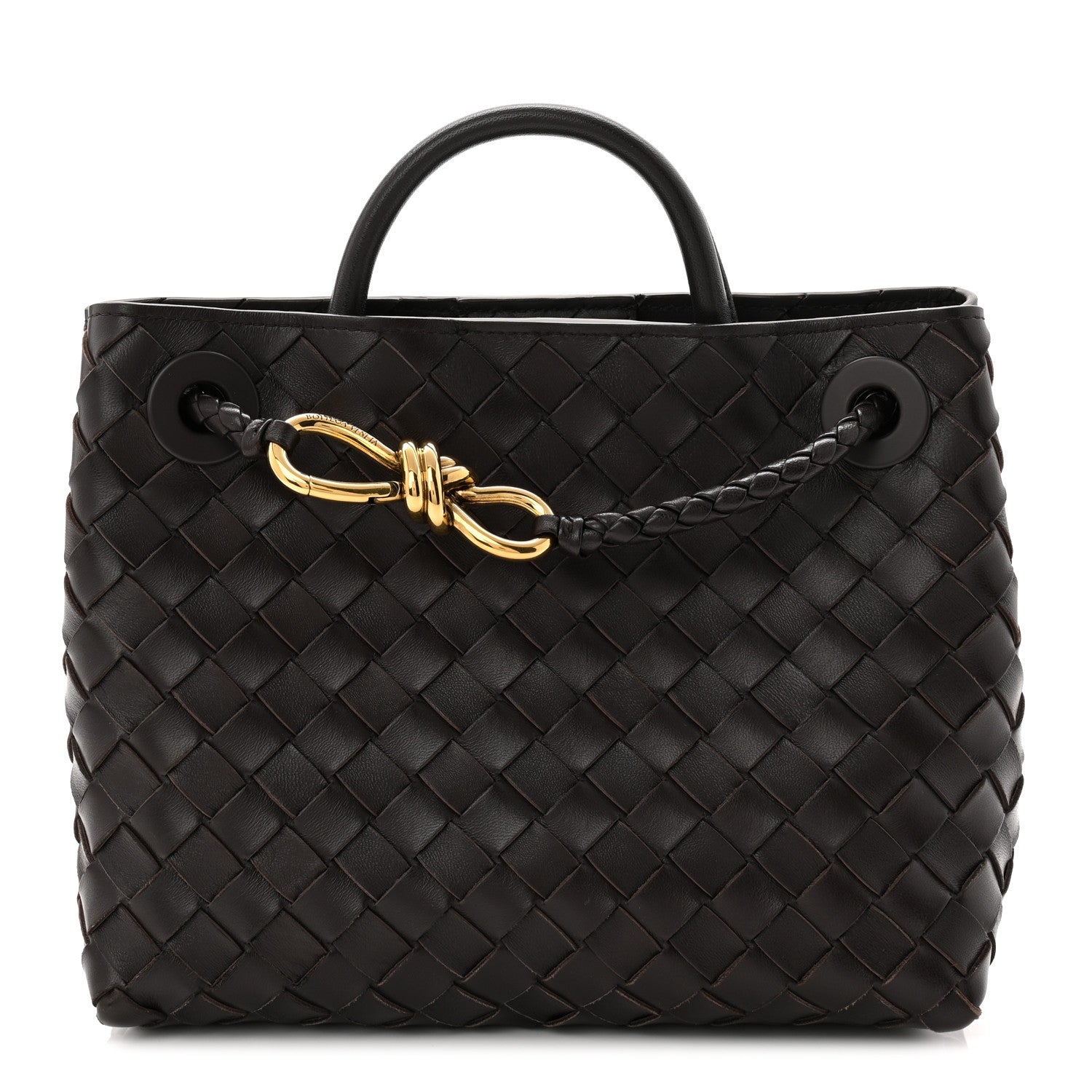 Bottega Veneta Nappa Intrecciato Small Andiamo Shoulder Bag Fondant 1 of 11
