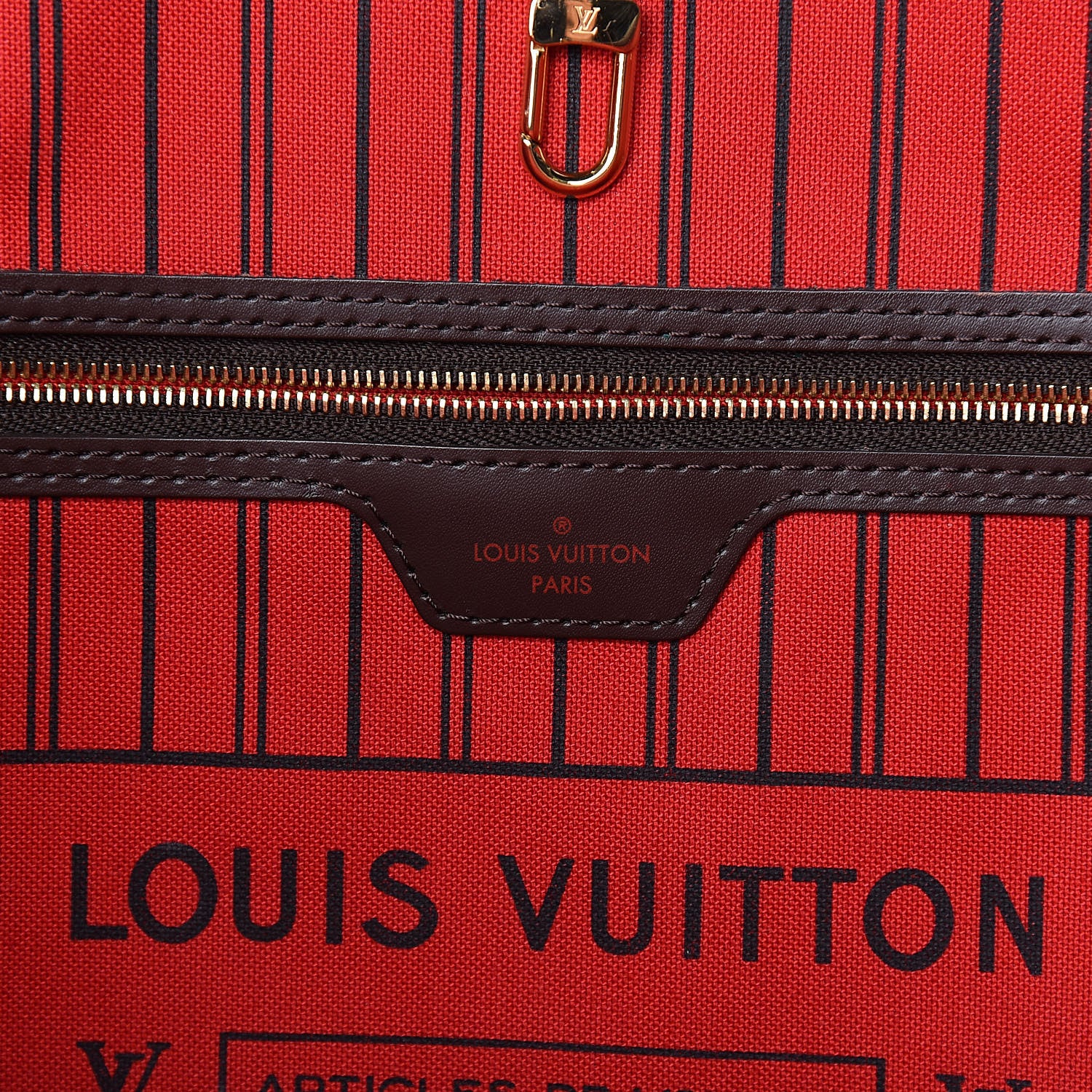 Louis Vuitton Damier Ebene Neo Neverfull GM 6 of 14