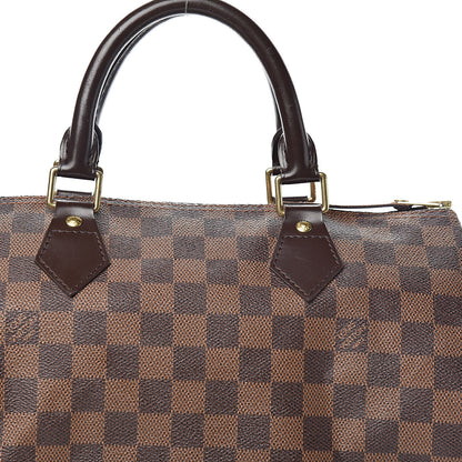 Louis Vuitton Damier Ebene Speedy 30 13 of 13