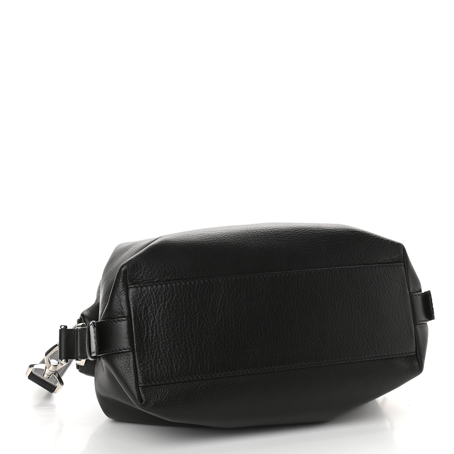 Pebbled Calfskin Small Nightingale Black
