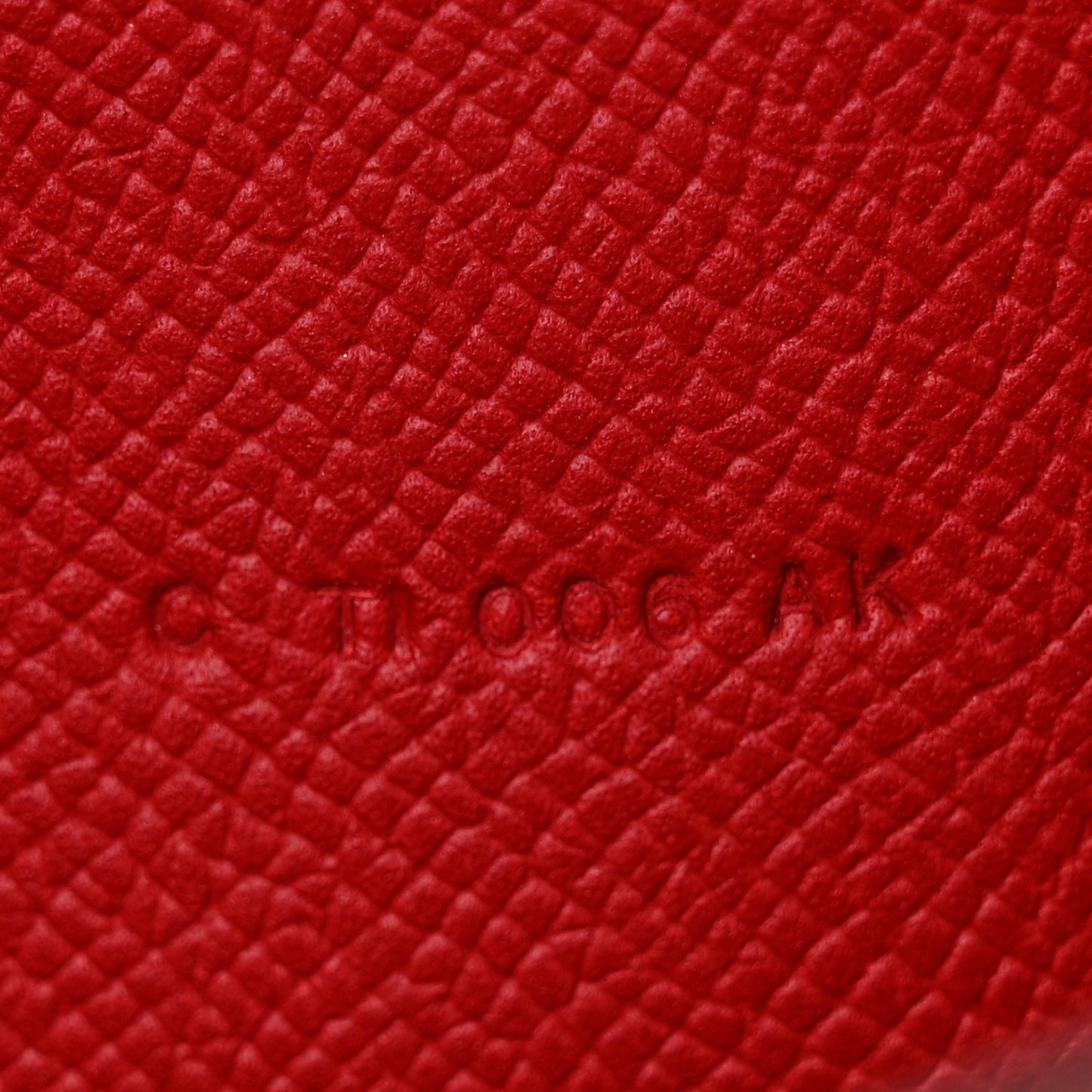 Epsom Constance Long Wallet Rouge Casaque