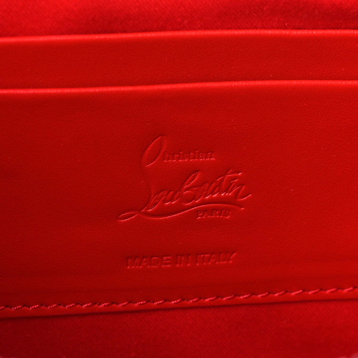 Christian Louboutin Iridescent Calfskin Loubila Chain Clutch Multicolor 5 of 8