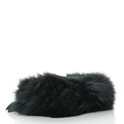 Louis Vuitton Fox Fur Lambskin Pochette Chaine Renard Vert Fonce 3 of 8
