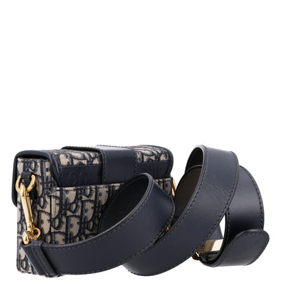 Christian Dior Oblique 30 Montaigne Box Bag Blue 2 of 9