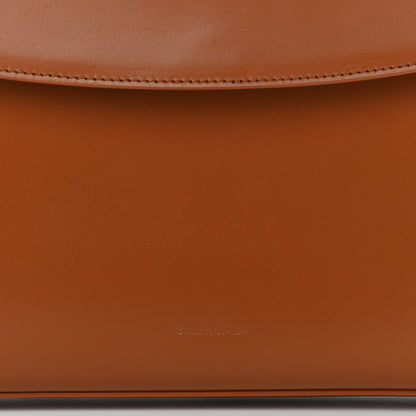 Balenciaga Shiny Box Calfskin Medium Ghost Shoulder Bag Camel 23 of 28