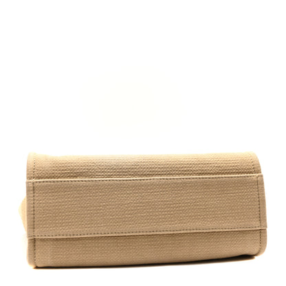 Chanel Mixed Fibers Small Deauville Tote Beige 4 of 10