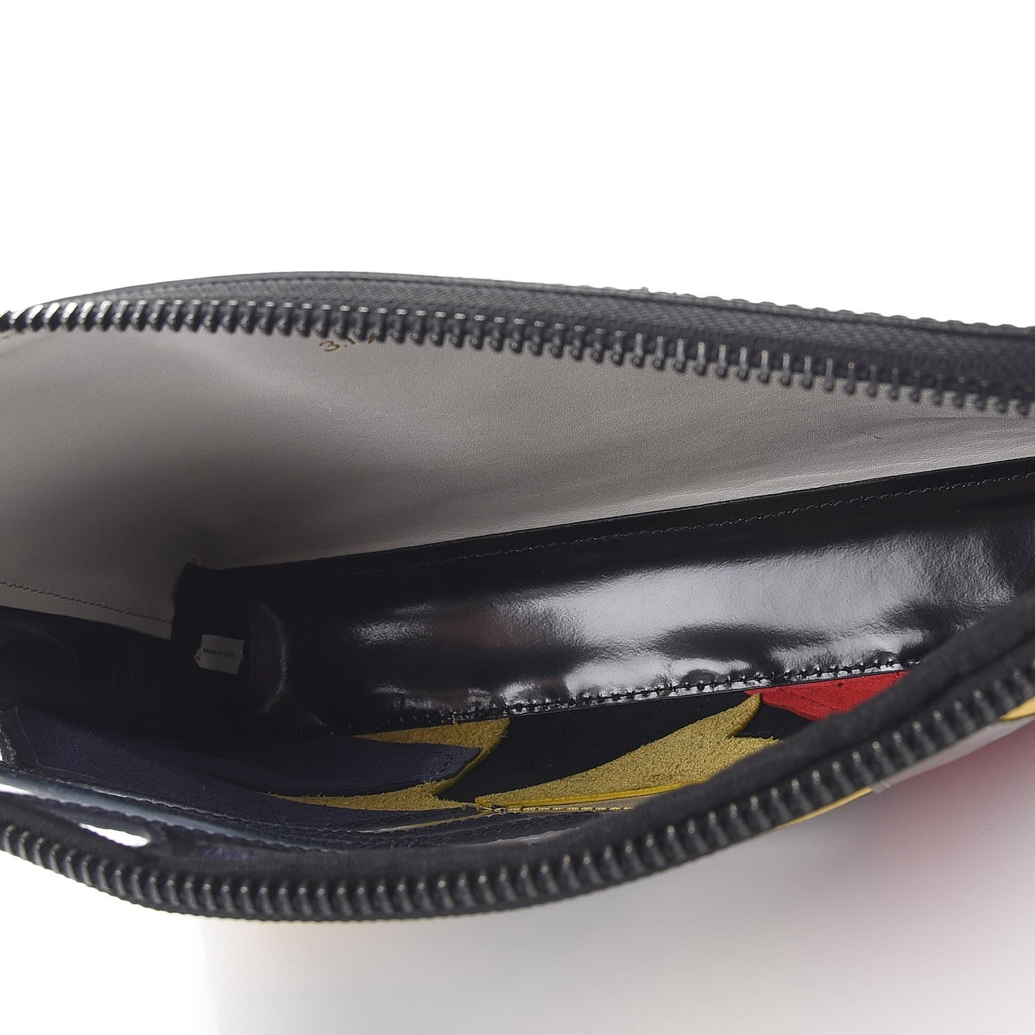 3.1 Phillip Lim 3.1 Calfskin PVC Patchwork 31 Minute Bang Zip Cosmetic Case Multicolor 5 of 7