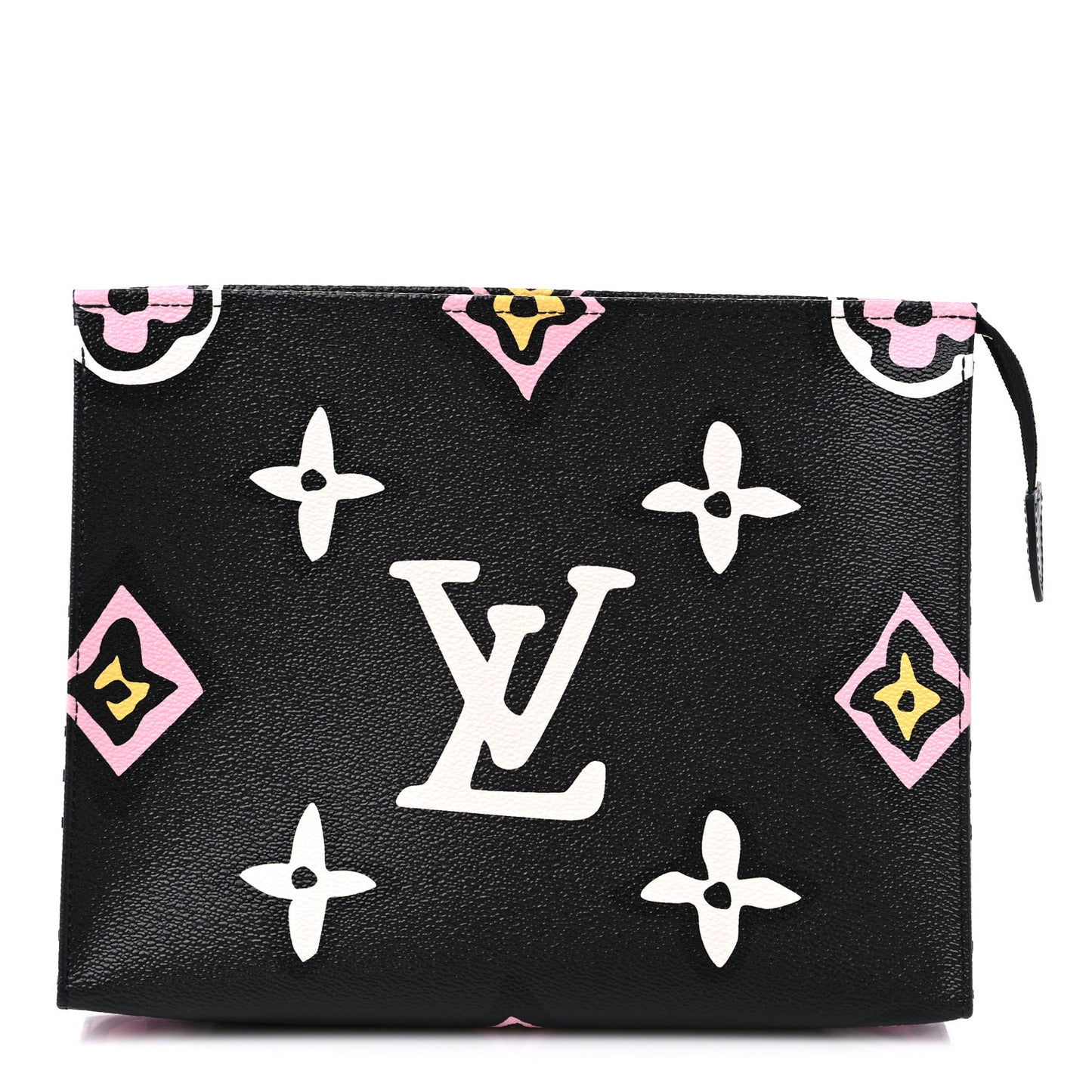Monogram Giant Wild At Heart Toiletry Pouch 26 Black