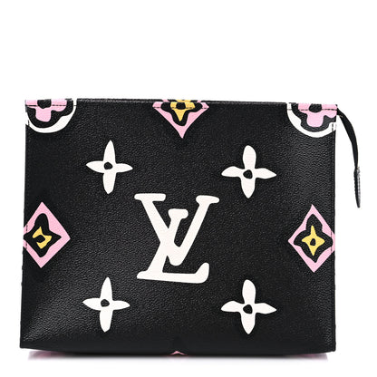 Louis Vuitton Monogram Giant Wild At Heart Toiletry Pouch 26 Black 1 of 8