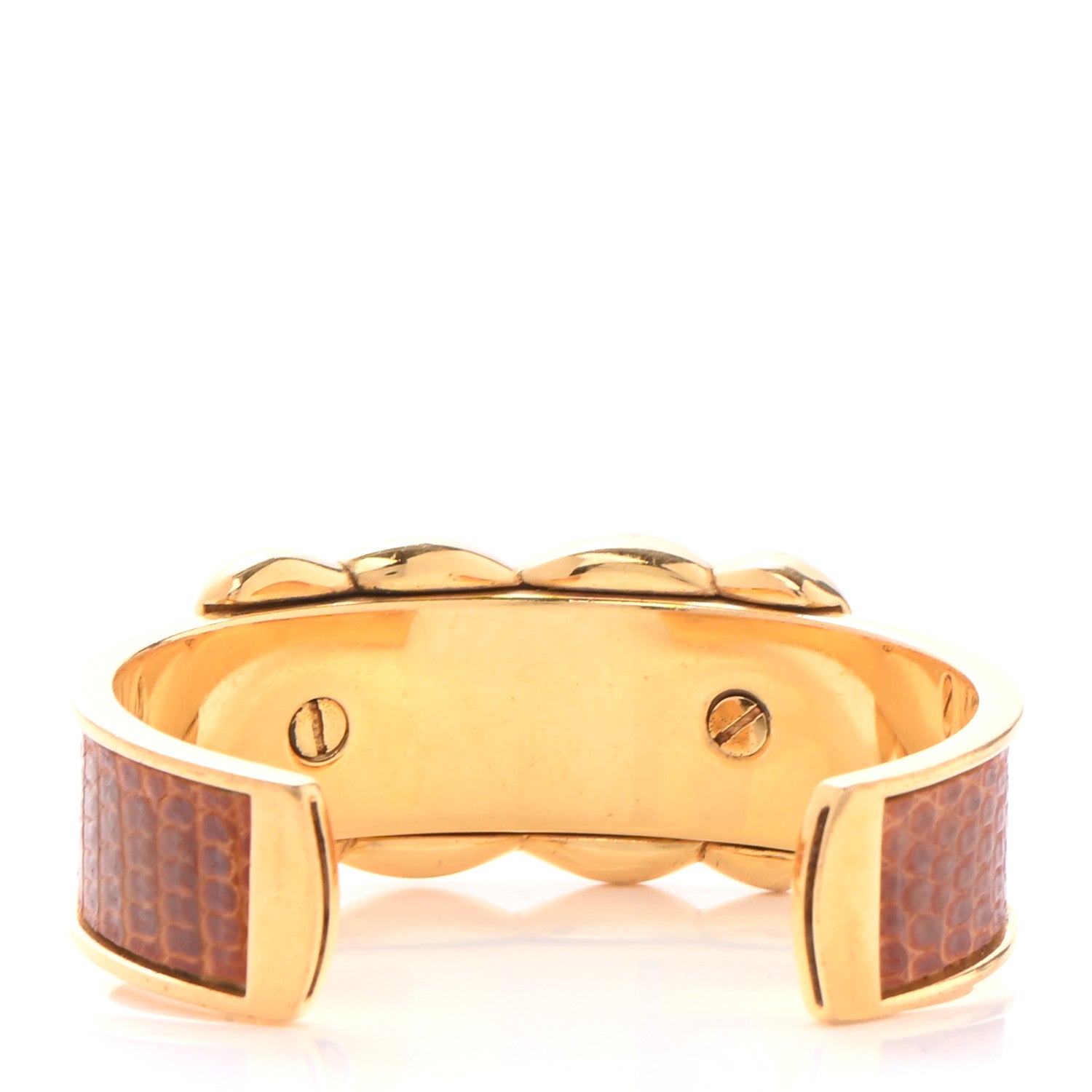 Hermes Lizard Knot Cuff 3 of 4