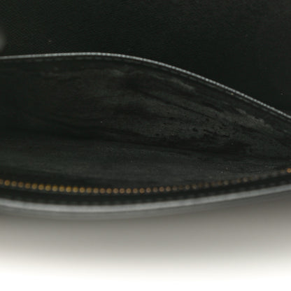 Louis Vuitton Epi Pochette Homme Clutch Black 11 of 14