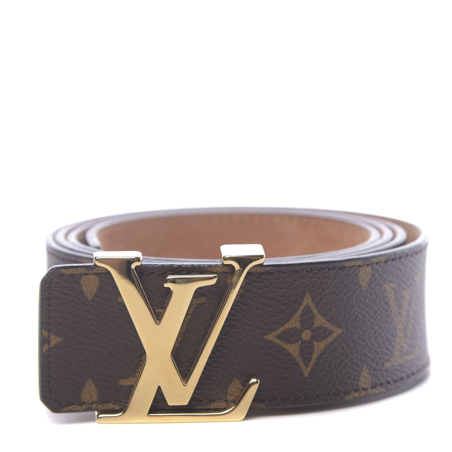 Louis Vuitton Monogram 40mm LV Initiales Belt 110 44 1 of 10