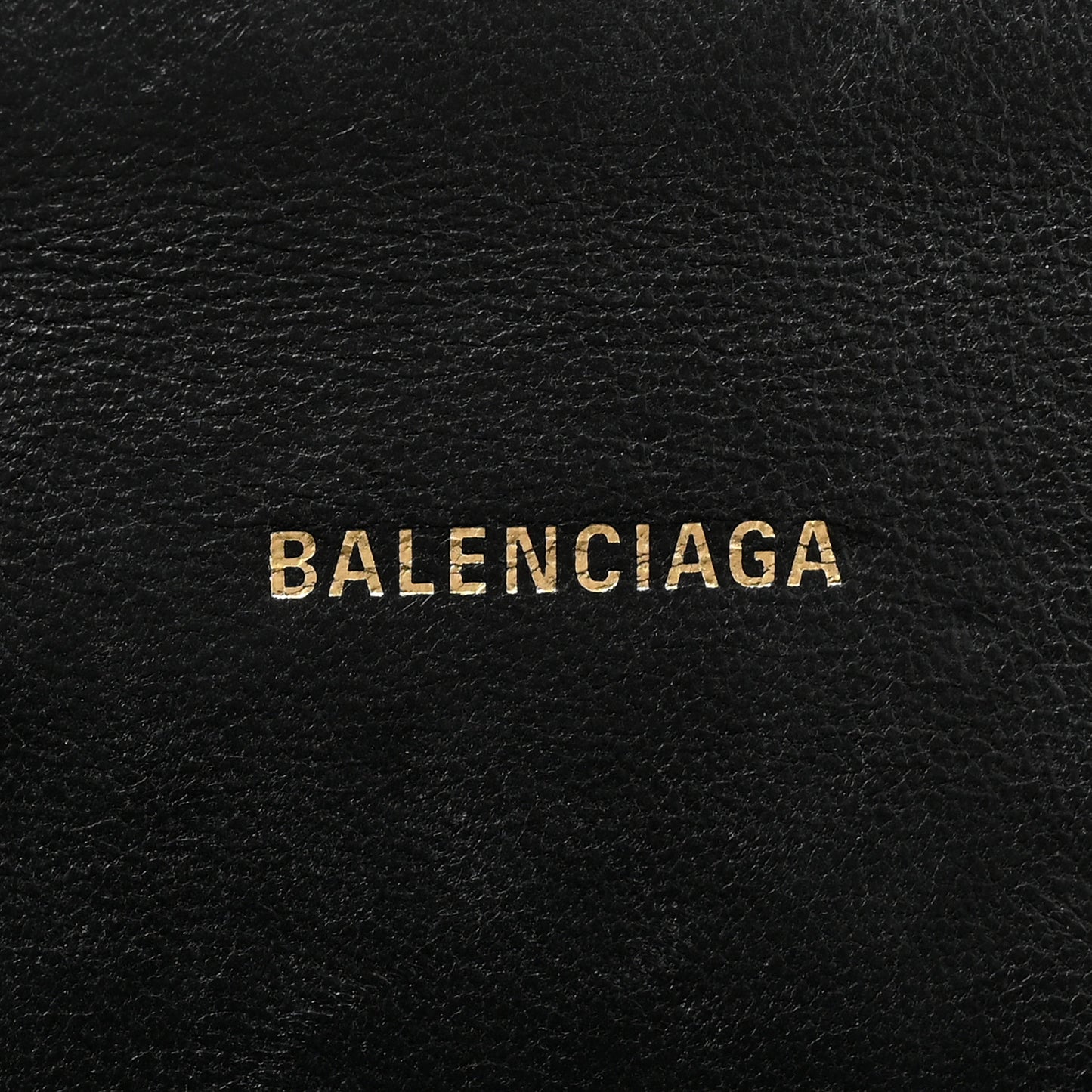 Metallic Calfskin Crocodile Embossed Hourglass Top Handle Bag XS Gold