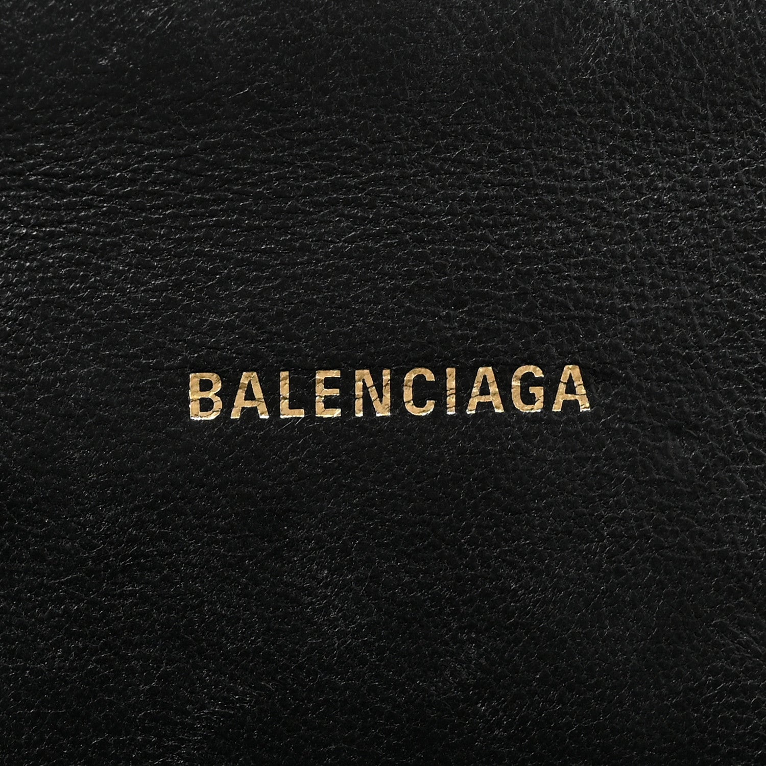 Balenciaga Metallic Calfskin Crocodile Embossed Hourglass Top Handle Bag XS Gold 6 of 14