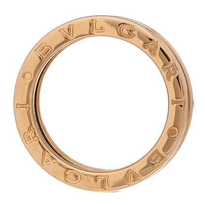 Bulgari 18K Rose Gold B.Zero1 Three-Band Ring 52 6 4 of 7