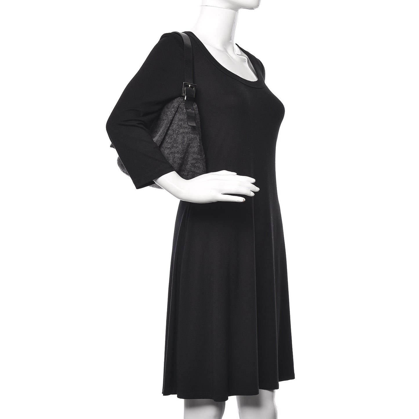 Wool Zucca Mama Baguette Grey