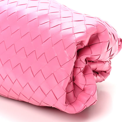 Bottega Veneta Nappa Maxi Intrecciato The Pouch Oversized Clutch Pink 10 of 10