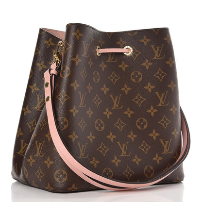 Louis Vuitton Monogram Neonoe MM Rose Poudre 3 of 8
