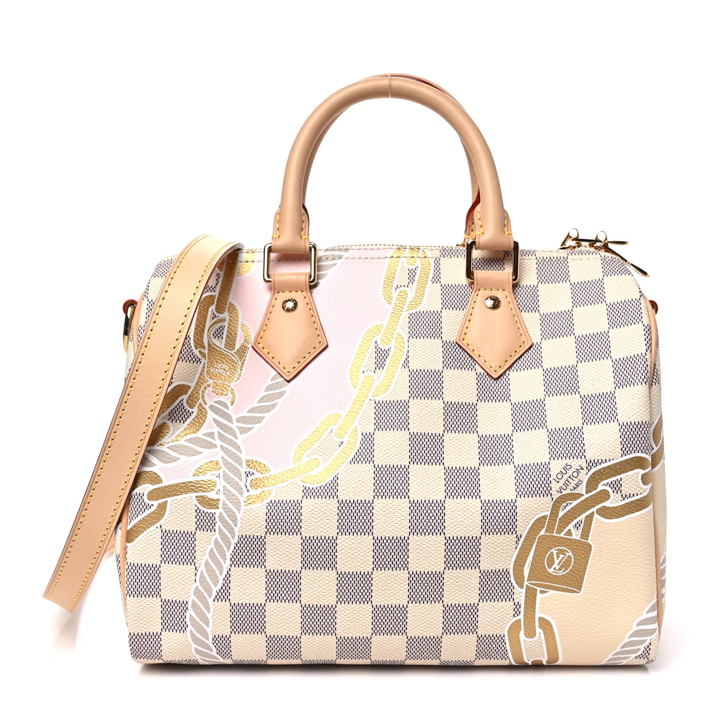 Damier Azur Nautical Speedy Bandouliere 25