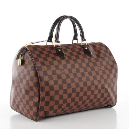 Louis Vuitton Damier Ebene Speedy 35 3 of 9