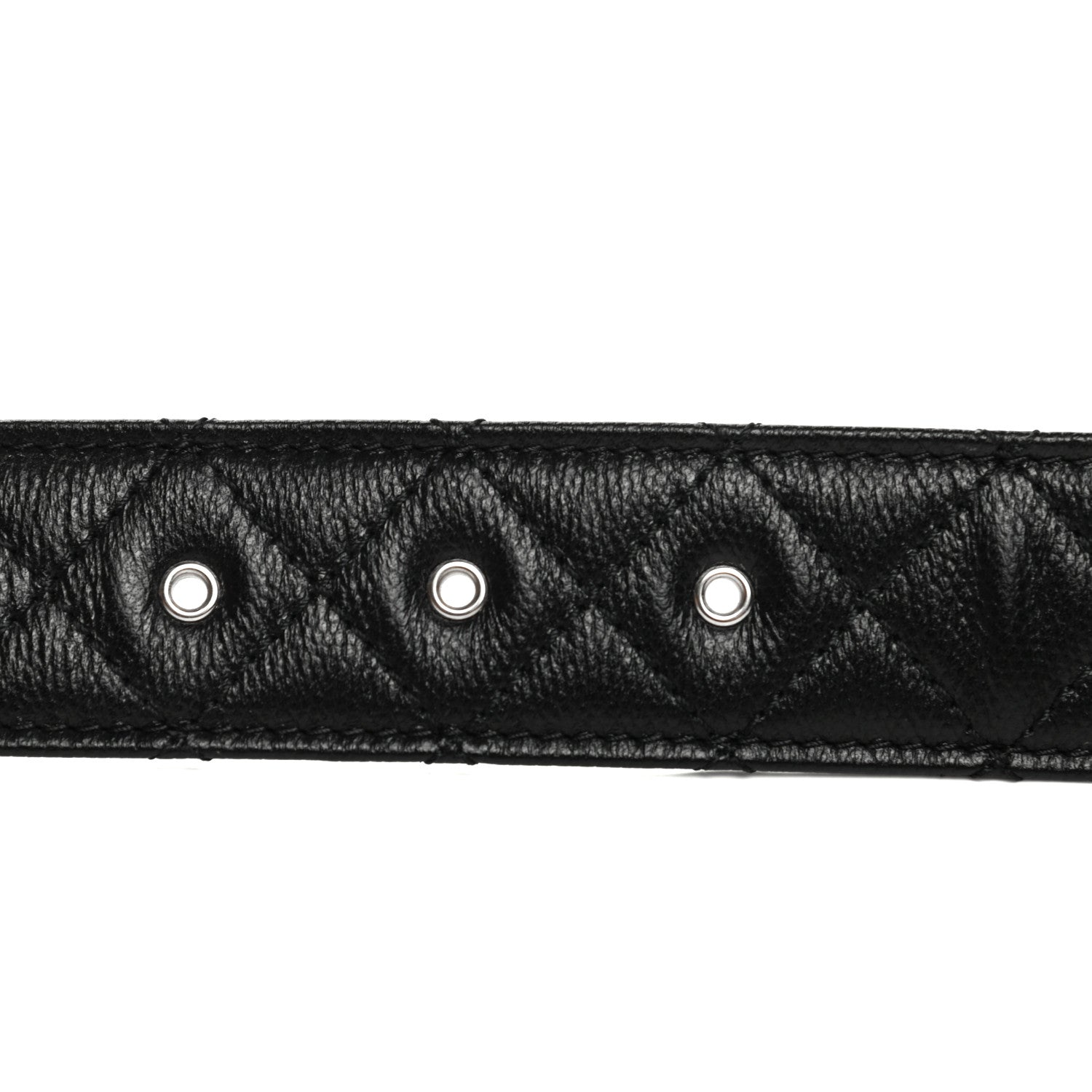 Chanel Caviar Quilted CC Chain Belt 85 34 Black 6 of 7