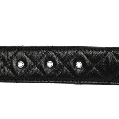 Chanel Caviar Quilted CC Chain Belt 85 34 Black 6 of 7
