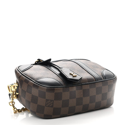 Louis Vuitton Damier Ebene Valisette Souple BB Black 4 of 10