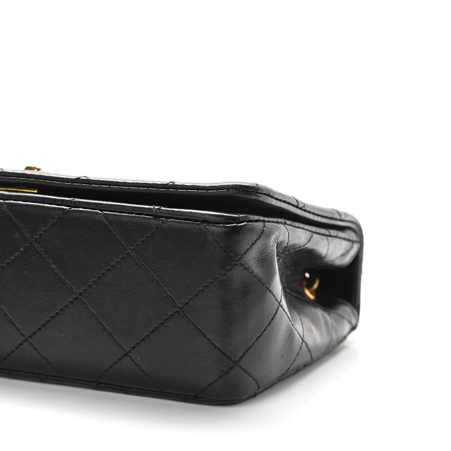 Chanel Lambskin Quilted Small Single Flap Black 10 of 10