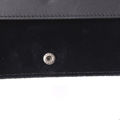 Gucci Velvet Super Mini Dionysus Shoulder Bag Black 10 of 11