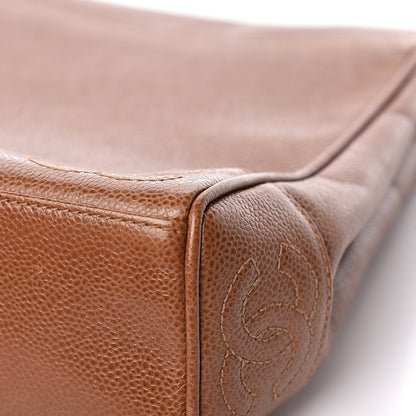 Chanel Caviar CC Shoulder Bag Brown 11 of 20