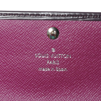 Louis Vuitton Epi Sarah Wallet Cassis 6 of 7