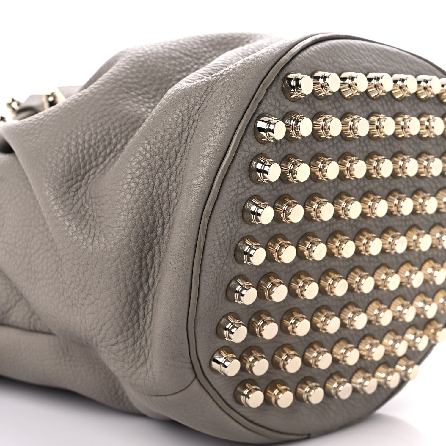 Alexander Wang Pebbled Lambskin Diego Bucket Bag Taupe 6 of 10