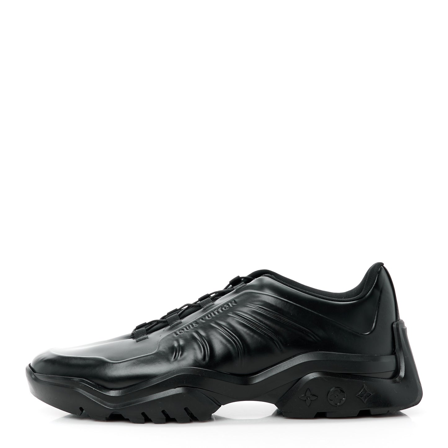 Calfskin Mens Millenium Sneakers 10 Black