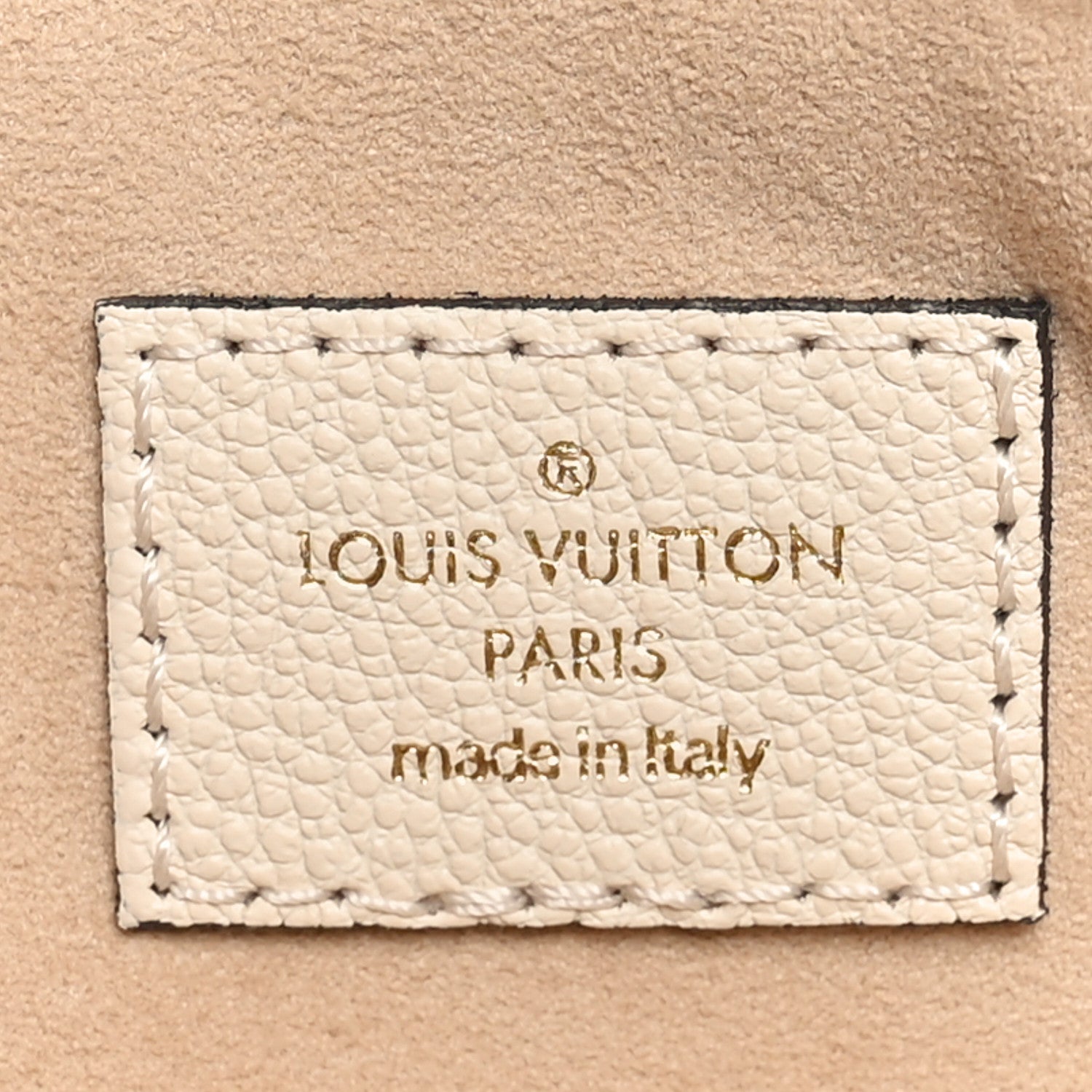 Louis Vuitton Empreinte Mini Bumbag Cream 6 of 9