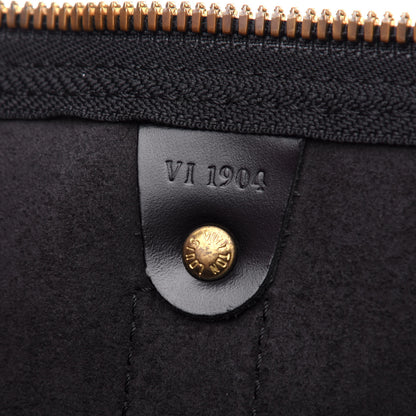 Louis Vuitton Epi Keepall 45 Black 5 of 11
