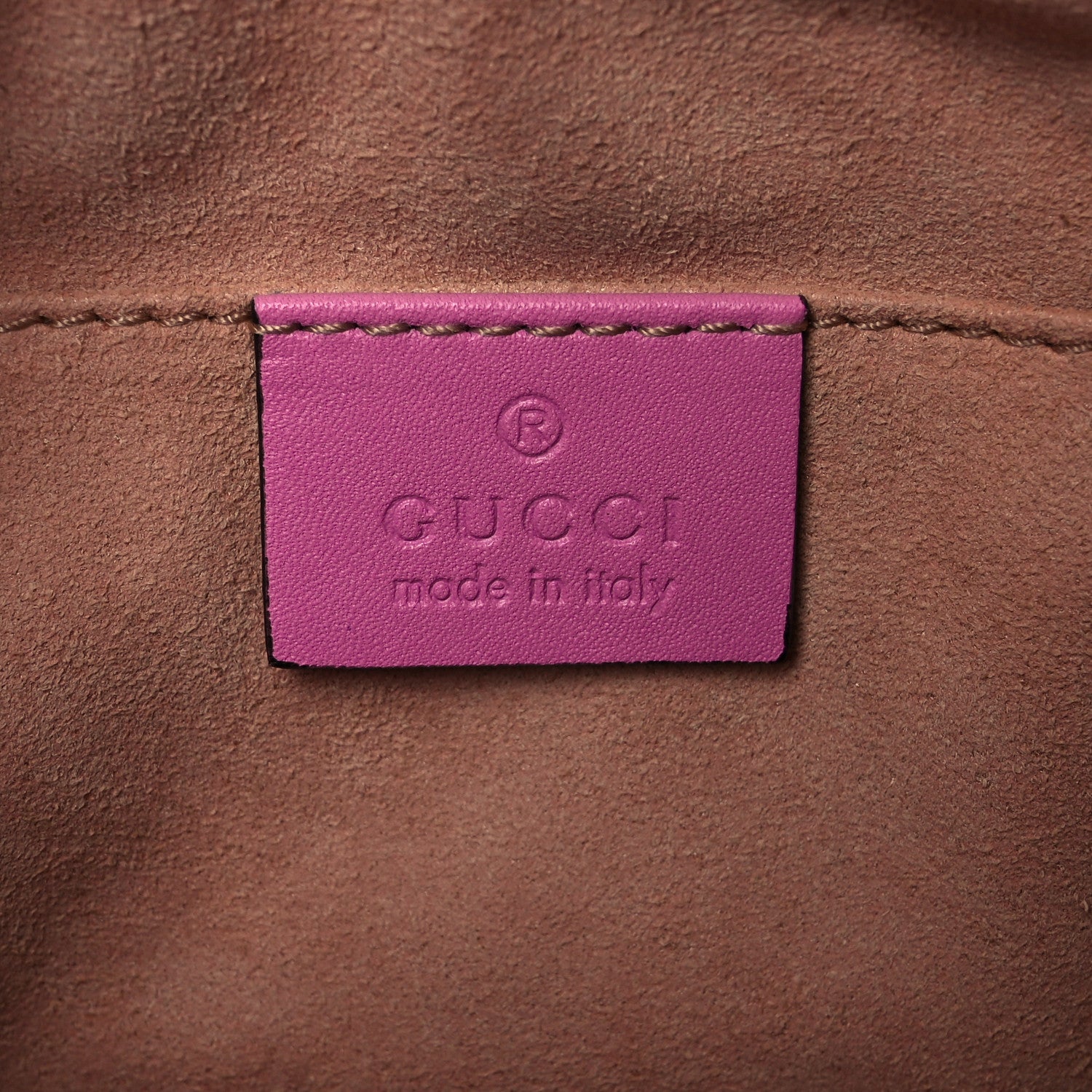 Gucci Calfskin Matelasse Mini GG Marmont Chain Shoulder Bag Candy Mousse 6 of 10