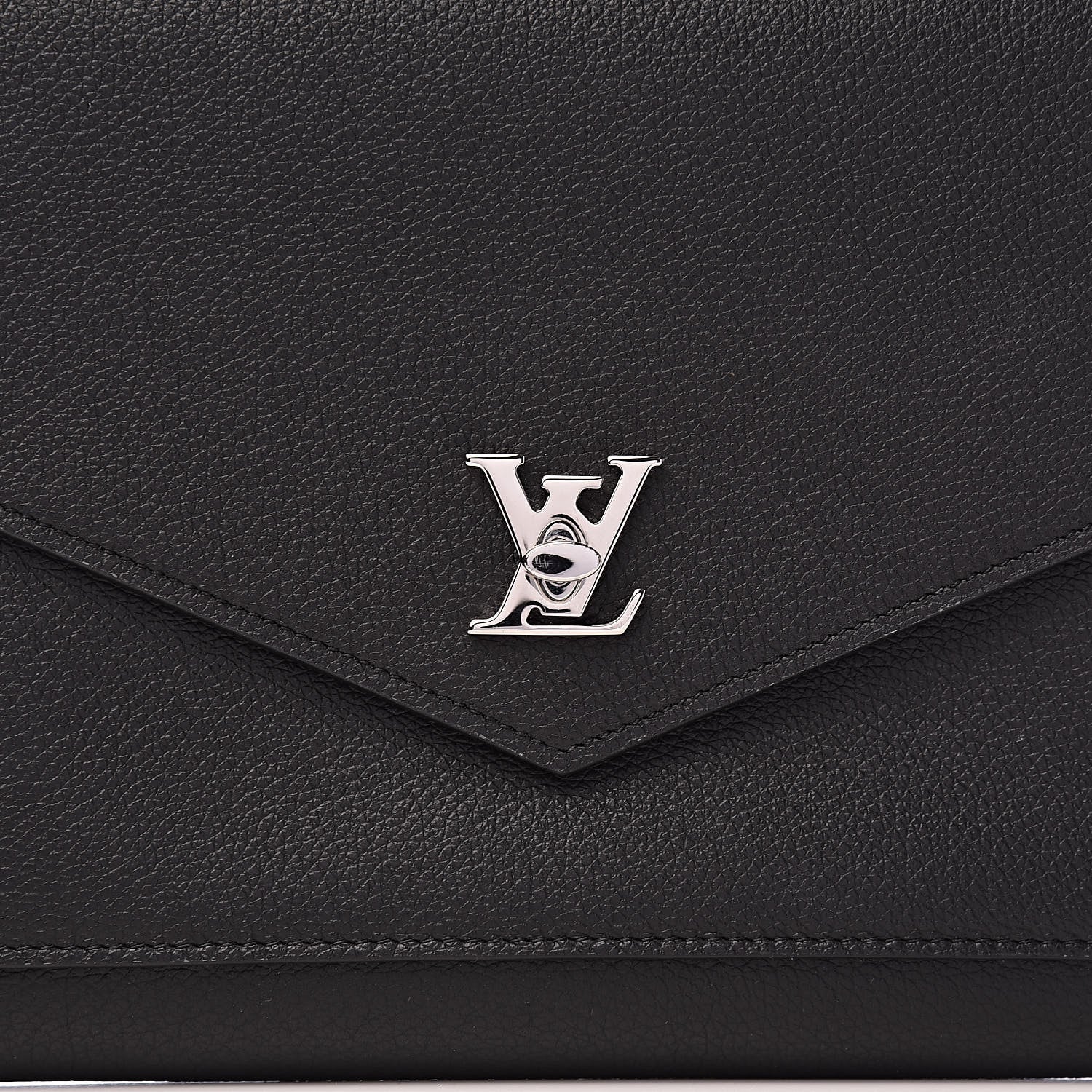 Louis Vuitton Soft Calfskin My Lockme Pochette Black 8 of 9