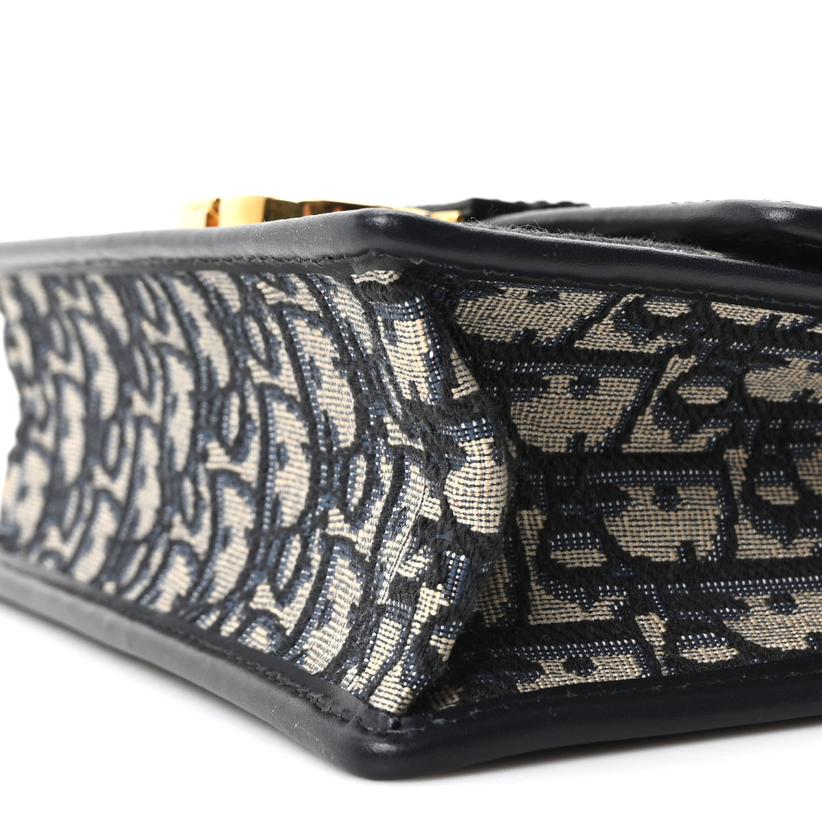 Christian Dior Oblique Small 30 Montaigne Flap Bag Blue 9 of 9
