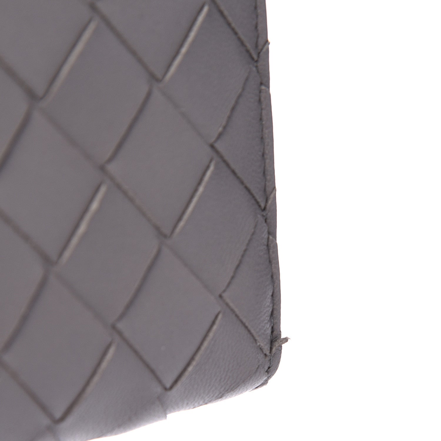 Bottega Veneta Nappa Intrecciato Zip Around Wallet Concrete 7 of 8