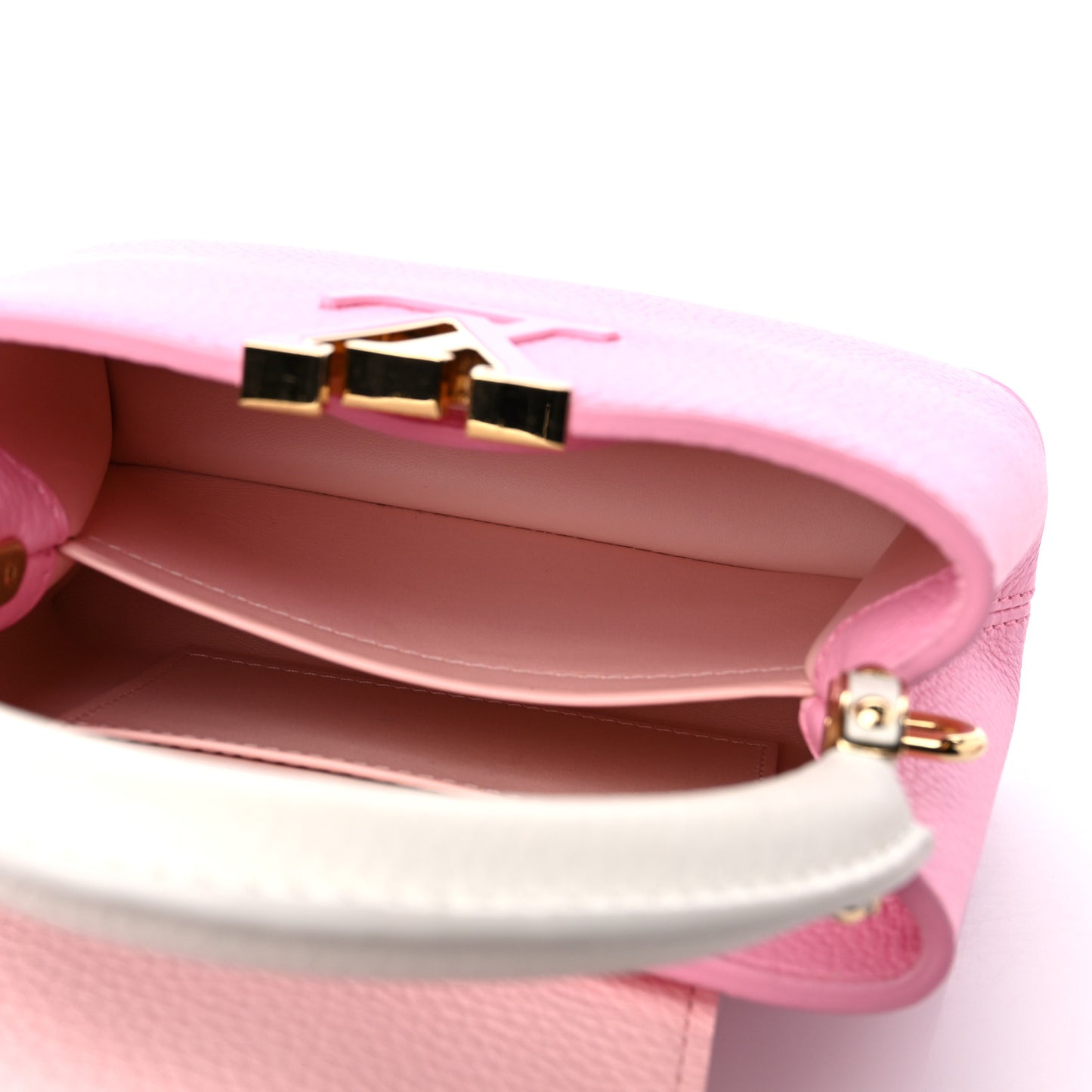 Taurillon Flower Chain Capucines Mini Candy Pink