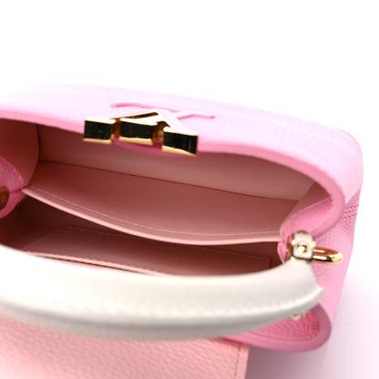 Louis Vuitton Taurillon Flower Chain Capucines Mini Candy Pink 5 of 8